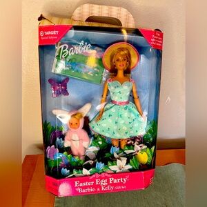 Mattel Target Special Edition Easter Egg Party Barbie and Kelly Gift Set 25790